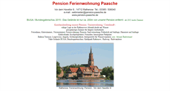 Desktop Screenshot of pension-paasche.de